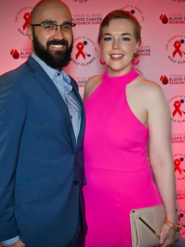Gueset and Abby Hudak at ceremony