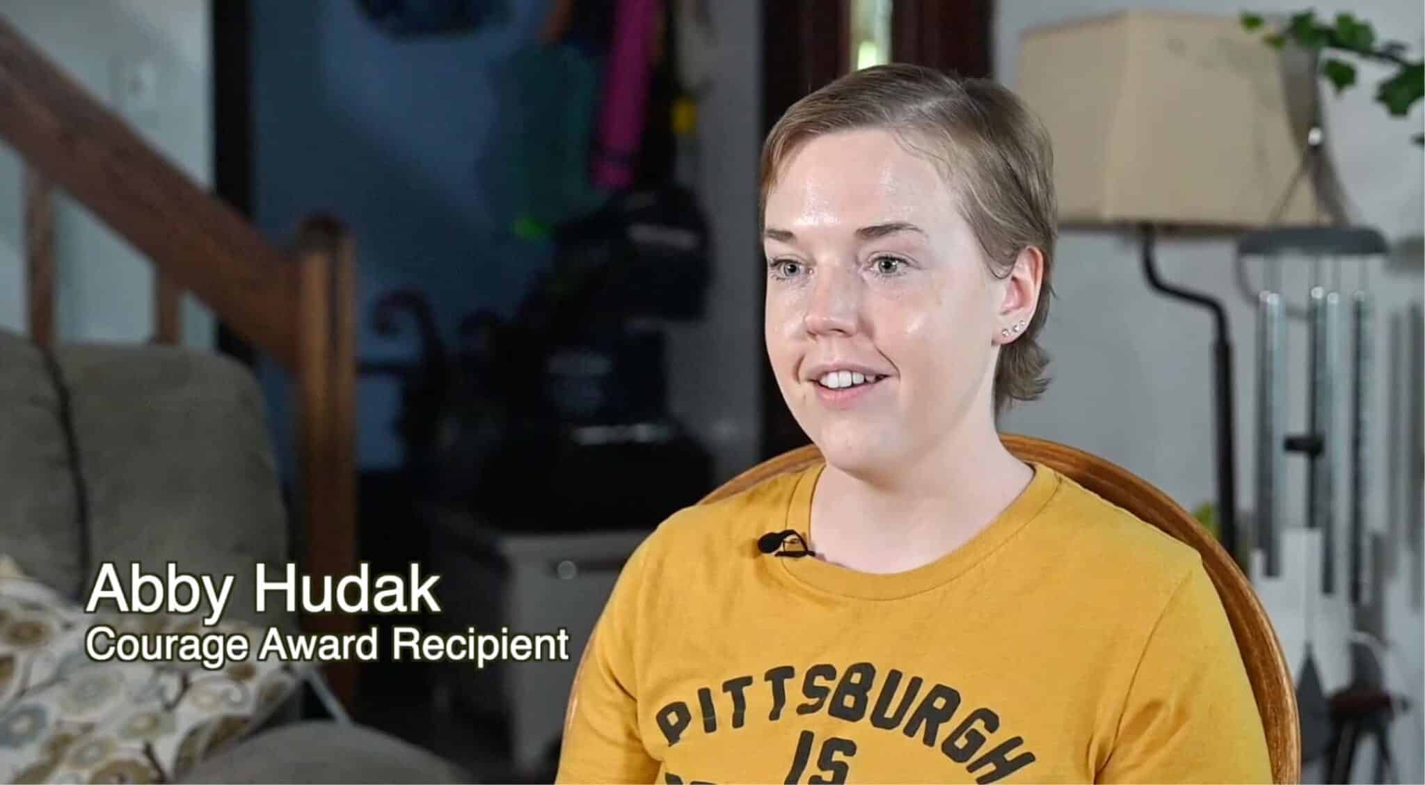 Abby Hudak Courage Award Recipient